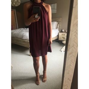 PPLA burgundy dress size Small